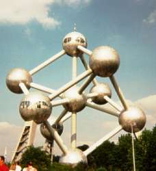 Das Atomium in Brssel