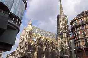 Der Stephansdom in Wien